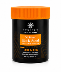 Style Tree Black Seed Hair Serum SHAMPOO Y TRATAMIENTO CONTROL FRIZZ CON QUERATINA