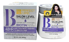 Perfect Care Salon Level Biotin Y Collagen SHAMPOO , TRATAMIENTO Y ACONDICIONADOR CRECIMIENTO DEL CABELLO