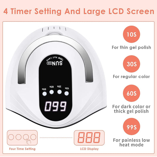 Lampara de uñas LED