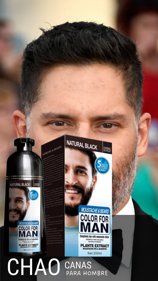 Chao Canas Men shampoo tinte