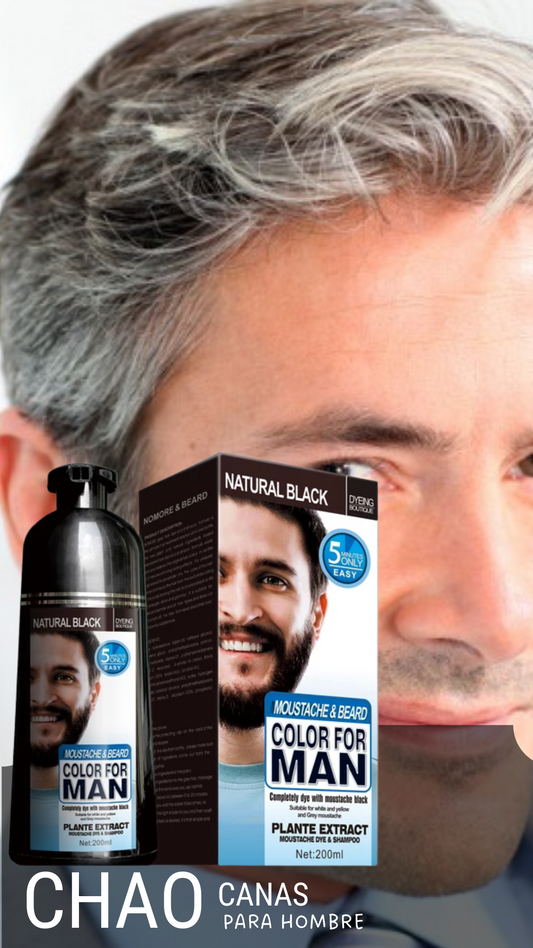 Chao Canas Men shampoo tinte