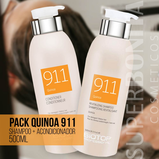 911 Biotop Mask- shampoo- quinoa