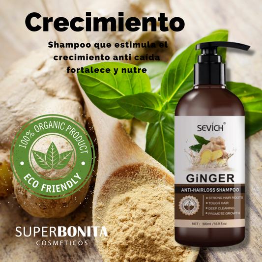 Shampoo ginger crecimiento