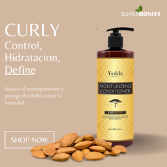 Shampo hidratante de argan organico