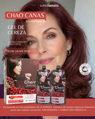 TINTE EN GEL SIN AMONIA - TINTE ORGÁNICO CHERRY