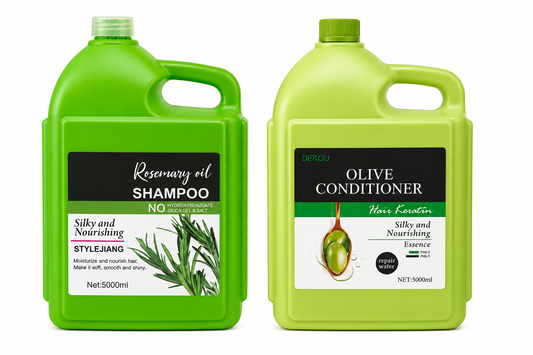 SHAMPOO Y ACONDICIONADOR DE GALON PARA SALON 5 LITROS