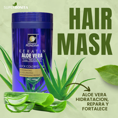 Aloe vera hair mask  tratamiento reparador