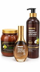 Hair Glam Virgin Coconut Avocado Hair Serum REPARACION