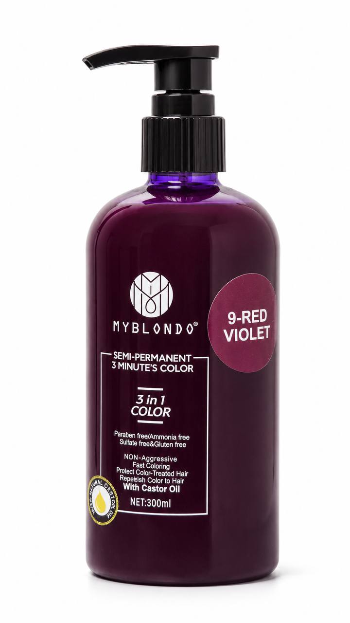 MyBlond Color Semipermanente 3 en 1  color vibrantes tratamientos