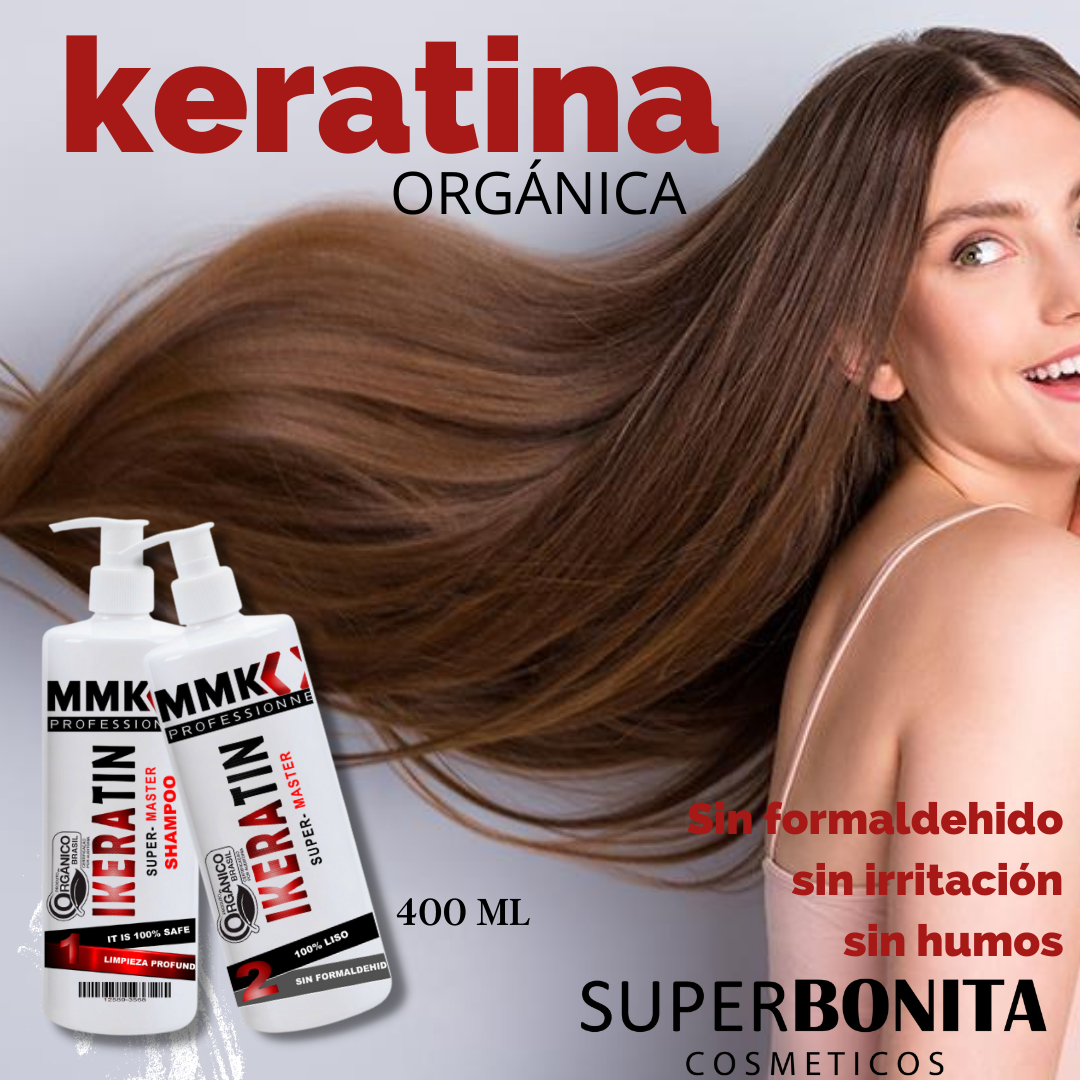 Keratina org nica mmk Super Bonita Cosmeticos