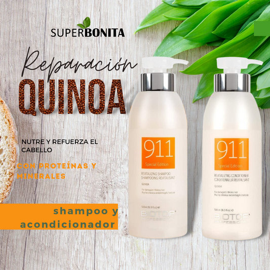 911 Biotop Mask- shampoo- quinoa