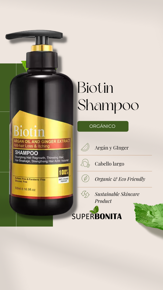 Shampoo Biotin crecimiento