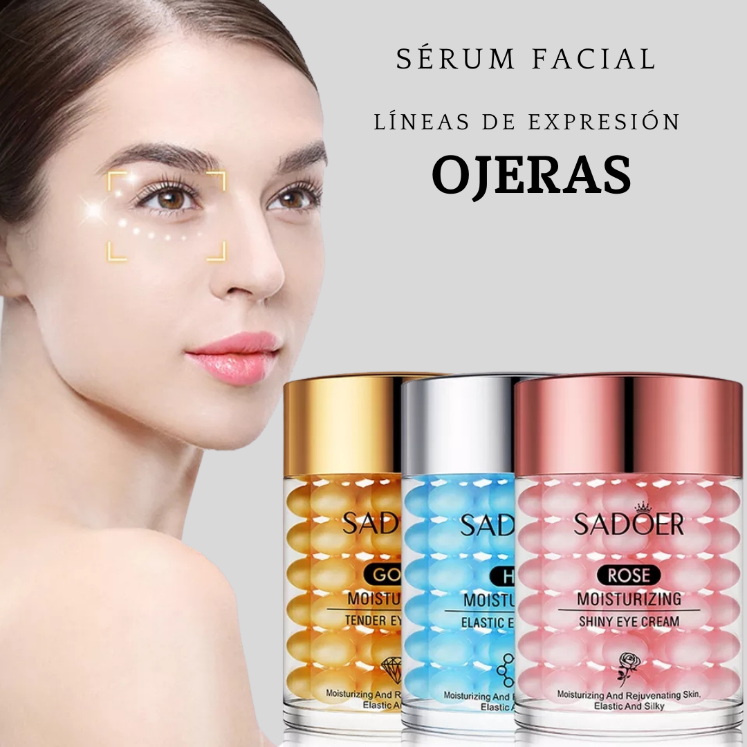 Serun ojeras y lineas de expresión